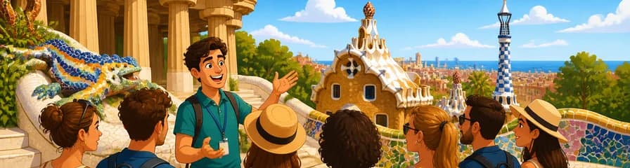 Recorrido guiado por el Park Güell de Barcelona con entrada incluida