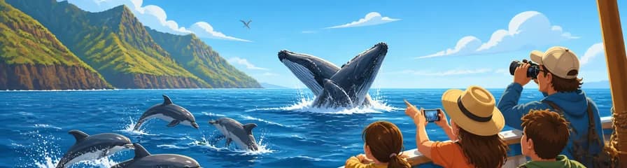Excursión para el avistamiento de ballenas y delfines en La Gomera en un barco de grupo pequeño