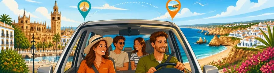 Viaje desde Sevilla hasta el Algarve