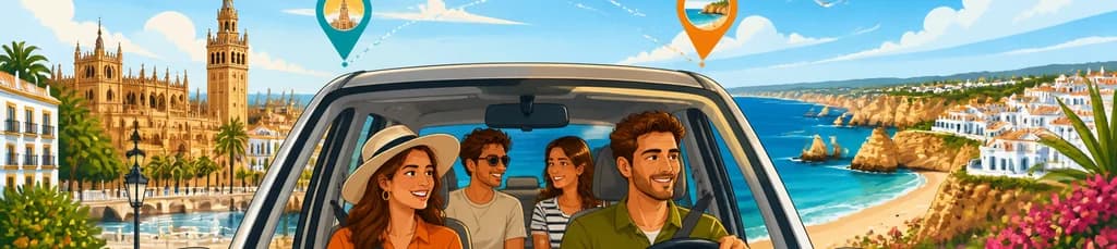Viaje desde Sevilla hasta el Algarve