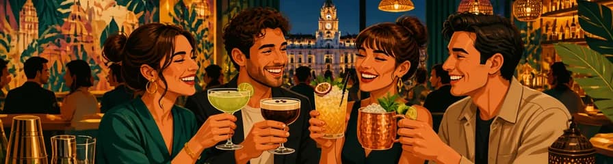 Deleita tu paladar con cócteles de autor en Trotamundos, Madrid