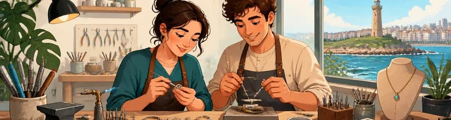 Talleres privados de introducción a la joyería en Coruña