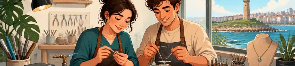 Talleres privados de introducción a la joyería en Coruña