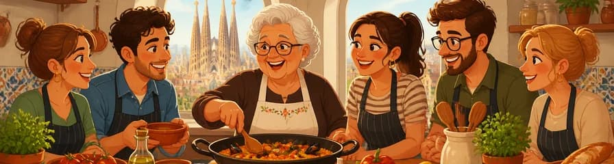 Taller de cocina práctica con la abuela en Barcelona: ideal para grupos y empresas