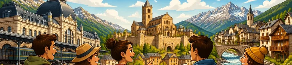 Descubre Canfranc, Jaca y Sallent de Gállego en una excursión desde Zaragoza