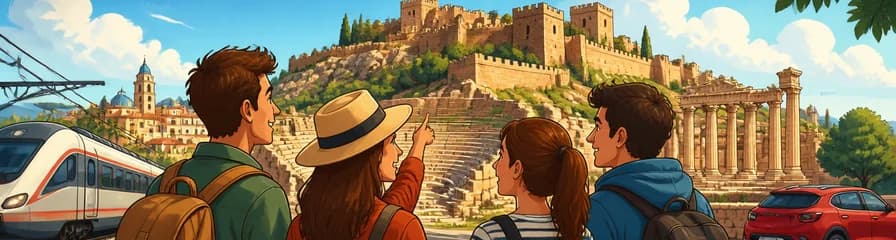 Descubre Sagunto: una travesía cultural desde Valencia en tren o coche