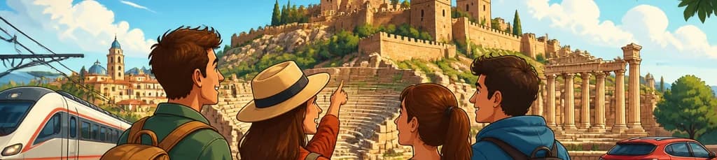 Descubre Sagunto: una travesía cultural desde Valencia en tren o coche