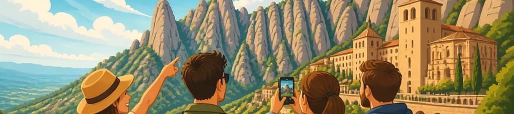 Excursión Privada desde Barcelona a Montserrat