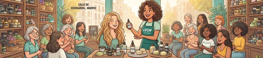 Taller capilar gratuito en Lush Fuencarral: ¡Revitaliza tu melena para el verano!