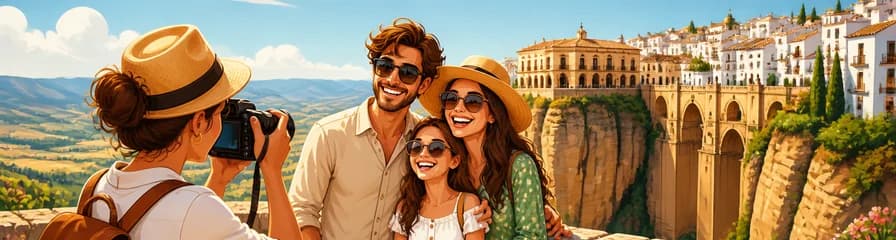 Servicio de fotografía profesional para tus vacaciones en Ronda