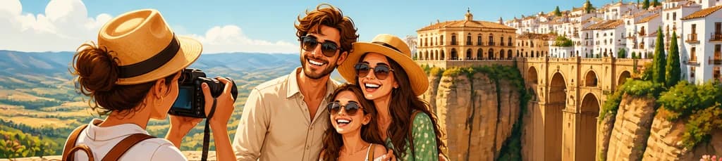 Servicio de fotografía profesional para tus vacaciones en Ronda