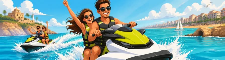 Experimenta la Emoción del Alquiler de Motos Acuáticas en Torrevieja
