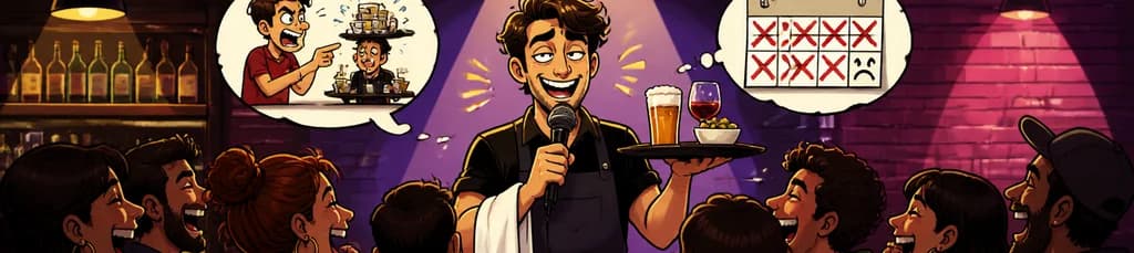 Disfruta de "La noche de los camareros" en La Otra Movida