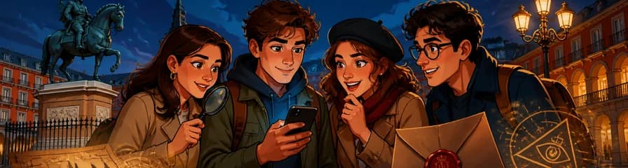 Juego de exploración y misterio en Madrid: ¡Únete a la Sociedad Secreta!