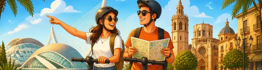 Alquiler de patinete eléctrico para una jornada completa