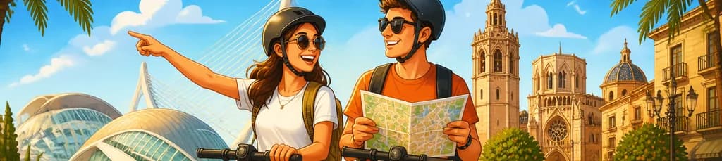 Alquiler de patinete eléctrico para una jornada completa