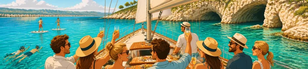 Una Experiencia de Navegación Privada Premium en Mallorca para un Máximo de 12 Invitados