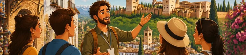 Descubre Granada a pie con un guía local
