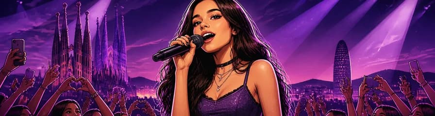 Olivia Rodrigo en concierto en Barcelona