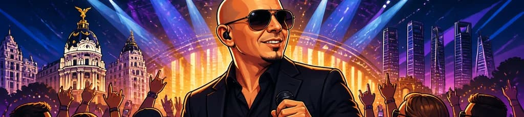Pitbull en concierto: El regreso a Madrid