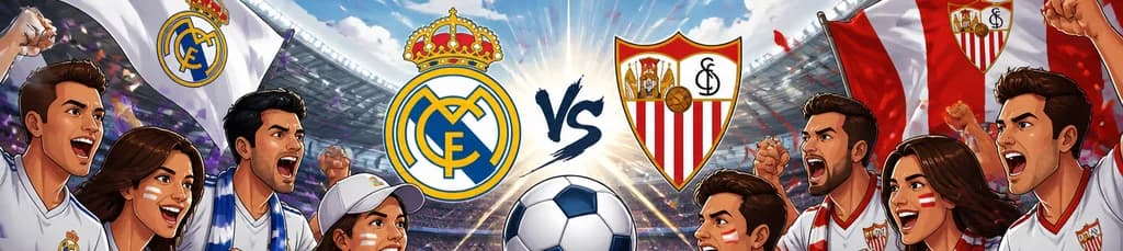 El Real Madrid recibe al Sevilla FC