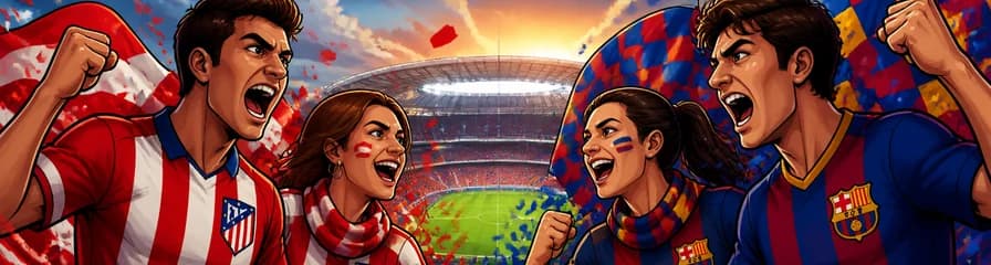 El esperado enfrentamiento entre el Atlético de Madrid y el FC Barcelona