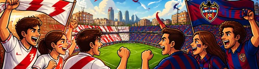 Encuentro deportivo: Rayo Vallecano contra Levante UD