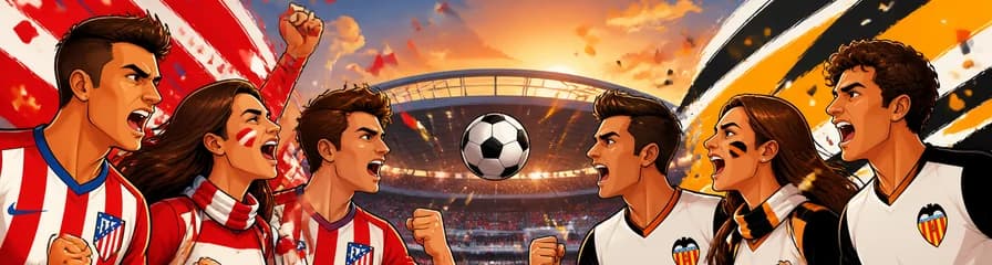 El enfrentamiento entre el Atlético de Madrid y el Valencia CF
