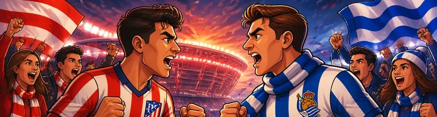 Atlético de Madrid se enfrenta a la Real Sociedad
