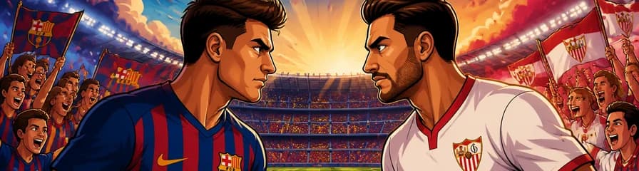 Duelo de titanes: FC Barcelona contra Sevilla FC
