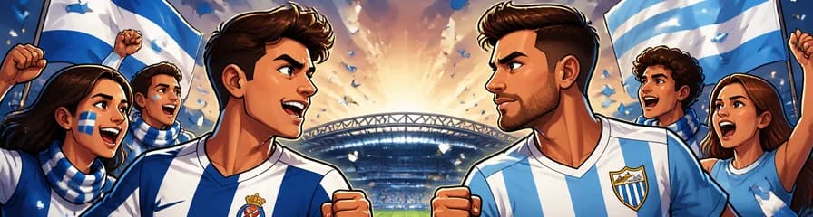 Duelo futbolístico entre RCD Espanyol y Málaga CF