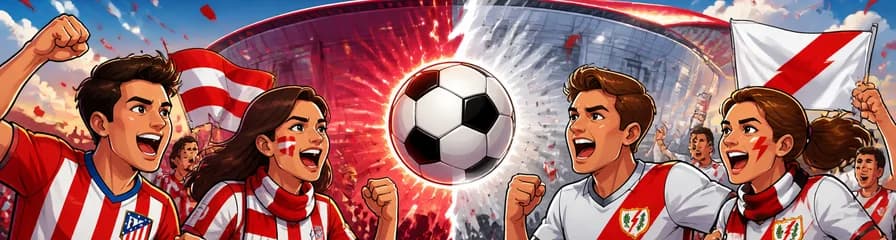Partido entre el Atlético de Madrid y el Rayo Vallecano