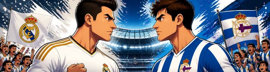 El Real Madrid se enfrenta al Deportivo La Coruña
