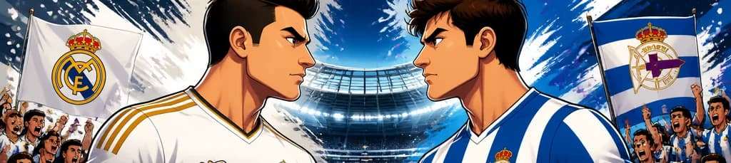 El Real Madrid se enfrenta al Deportivo La Coruña