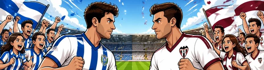 Duelo entre el CD Leganés y el Albacete en la Segunda División de la Liga Española