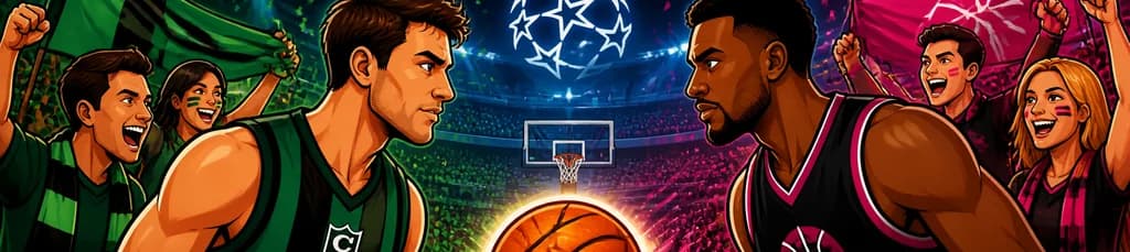 Enfrentamiento entre Joventut Badalona y Telekom Baskets Bonn