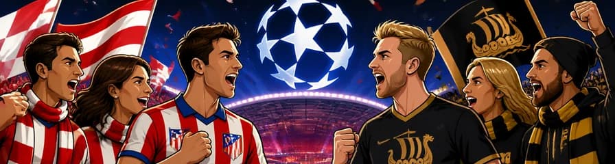 El Atlético de Madrid se enfrenta al Viking FK en la UEFA Champions League