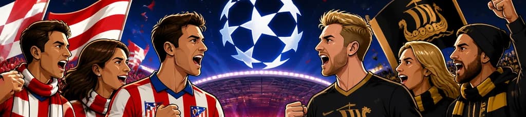 El Atlético de Madrid se enfrenta al Viking FK en la UEFA Champions League