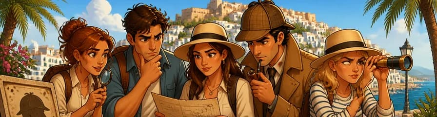Resuelve un misterio de asesinato con el juego autoguiado de Sherlock Holmes en Ibiza