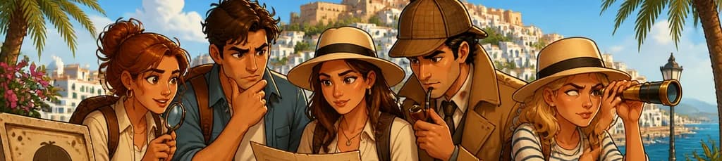 Resuelve un misterio de asesinato con el juego autoguiado de Sherlock Holmes en Ibiza