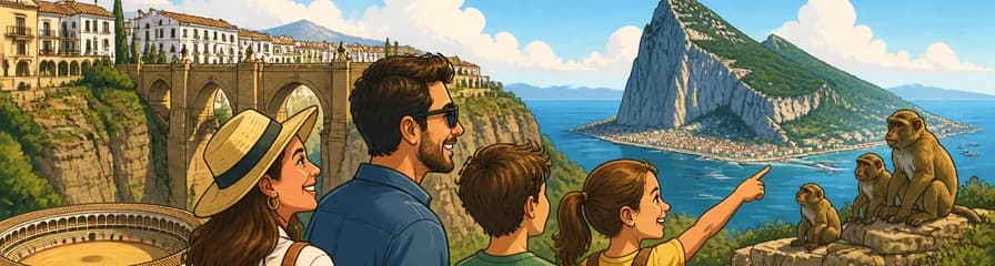 Recorrido privado por Ronda y Gibraltar con salida desde Marbella