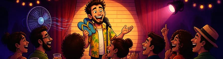 Noches de comedia "Con chanclas y a lo loco" - Openmic en el Teatro Soho Club