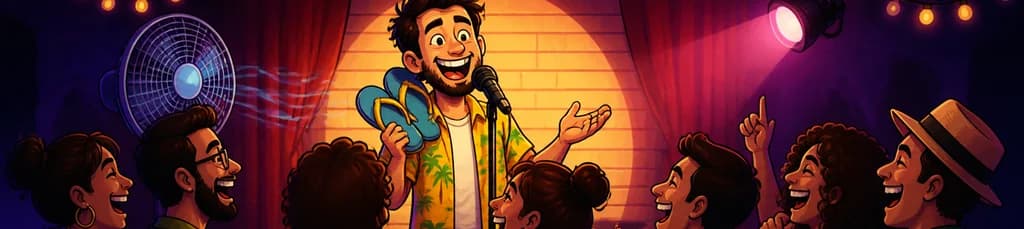Noches de comedia "Con chanclas y a lo loco" - Openmic en el Teatro Soho Club