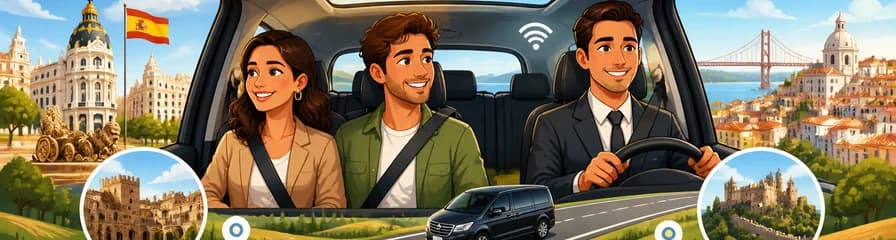 Servicio de traslado privado: de Madrid a Lisboa