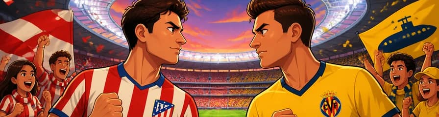 Duelo de LaLiga: Atlético de Madrid contra Villarreal CF en el Metropolitano
