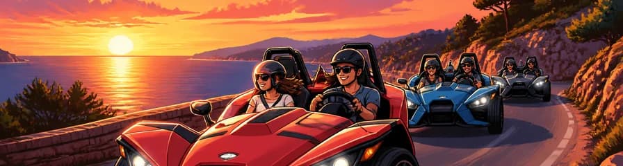 Excursión de tres horas en Slingshot al anochecer partiendo desde Paguera