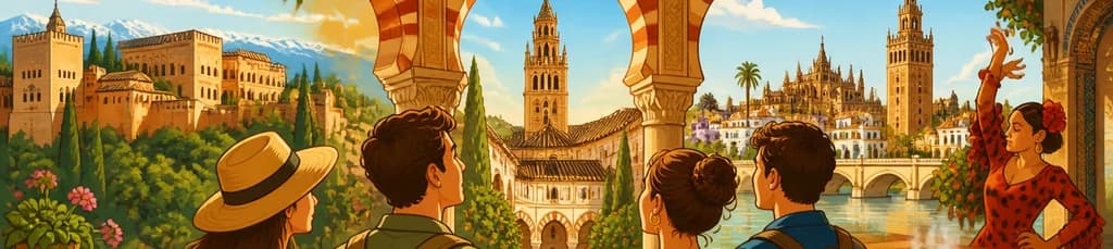 Descubra los tesoros de Andalucía en un viaje de 3 noches desde Granada, con paradas en Córdoba y Sevilla
