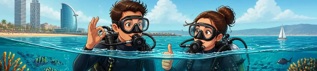 Tu primera inmersión en Barcelona: Curso PADI Discover Scuba Diving