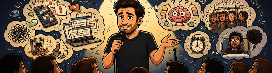 Pablo Molinari presenta su espectáculo unipersonal de stand up, "Demasiado"