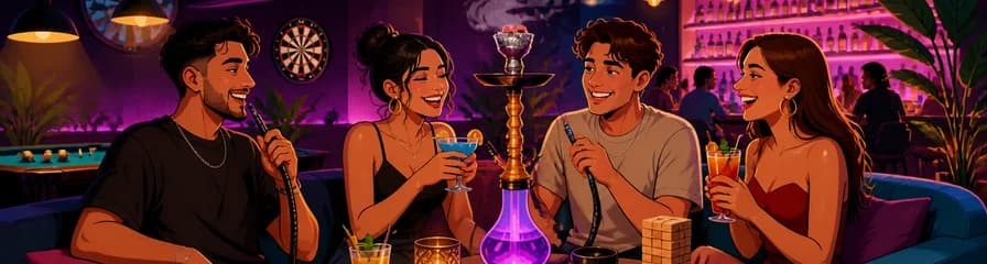 Experiencia Shisha Lounge en High Bar, Madrid